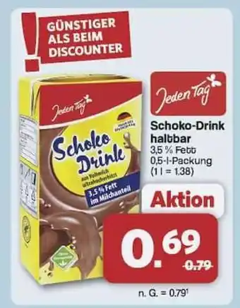 Famila Nord Ost Schoko-Drink haltbar Angebot