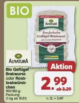 Famila Nord Ost Bio Geflügel Bratwurst oder Rostbratwürstchen Angebot