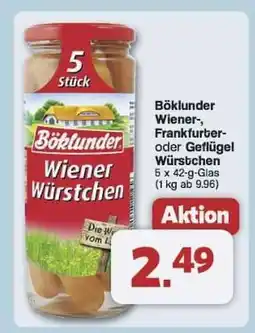 Famila Nord Ost BÖKLUNDER Wiener Würstchen Angebot
