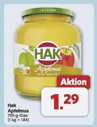 Famila Nord Ost HAK Apfelmus Angebot