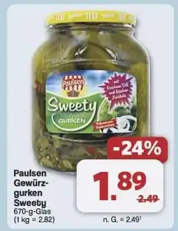 Famila Nord Ost Paulsen Gewürzgurken Sweety Angebot