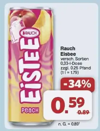 Famila Nord Ost RAUCH Eistee Angebot