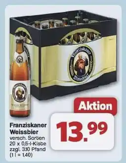 Famila Nord Ost Franziskaner Weissbier Angebot