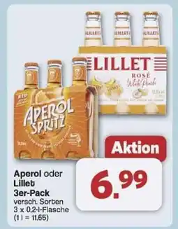 Famila Nord Ost Aperol oder Lillet 3er-Pack Angebot
