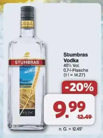 Famila Nord Ost Stumbras Vodka Angebot
