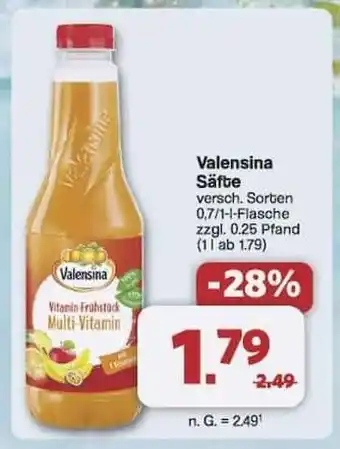 Famila Nord Ost Valensina Säfte Angebot