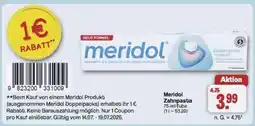 Famila Nord Ost meridol Zahnpasta Angebot