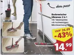 Famila Nord Ost Bodenwischer Ultramax 2 in 1 Angebot