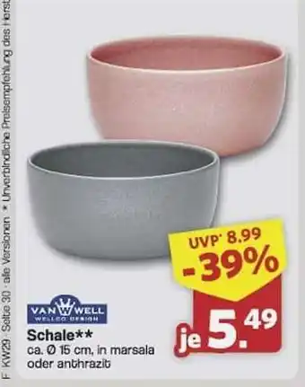 Famila Nord Ost Schale Angebot