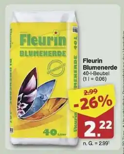 Famila Nord Ost Fleurin Blumenerde Angebot