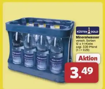 Famila Nord Ost KÜSTENGOLD Mineralwasser Angebot
