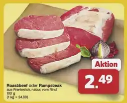 Famila Nord Ost Roastbeef oder Rumpsteak Angebot