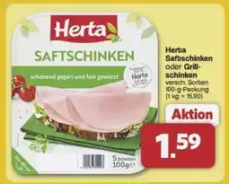 Famila Nord Ost Herta Saftschinken oder Grillschinken Angebot