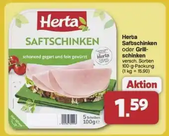 Famila Nord Ost Herta Saftschinken oder Grillschinken Angebot