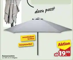 Famila Nord Ost Sonnenschirm Angebot