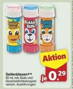 Famila Nord Ost Seifenblasen­ Angebot