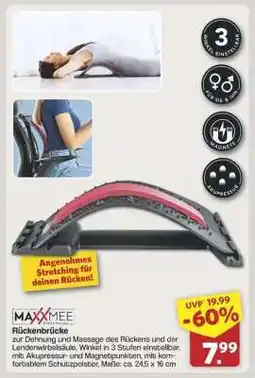 Famila Nord Ost MAXXMEE Rückenbrücke Angebot
