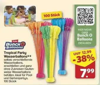 Famila Nord Ost Bunch O Balloons Tropical Party Wasserballons Angebot