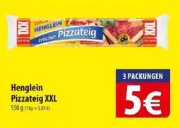 Famila Nord Ost Henglein Pizzateig XXL Angebot