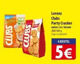 Famila Nord Ost LORENZ Clubs Party- Cracker Angebot