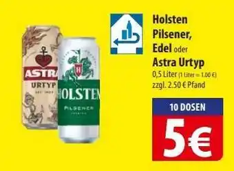 Famila Nord Ost Holsten Pilsener, Edel oder Astra Urtyp Angebot