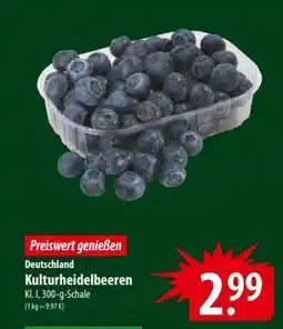 Famila Nord Ost Kulturheidelbeeren Angebot