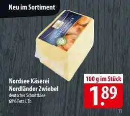 Famila Nord Ost Nordsee Käserei Nordländer Zwiebel Angebot