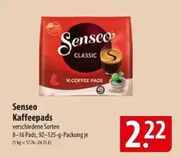 Famila Nord Ost Senseo Kaffeepads Angebot