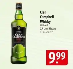 Famila Nord Ost Clan Campbell Whisky Angebot