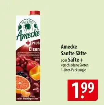 Famila Nord Ost AMECKE Sanfte Säfte Angebot