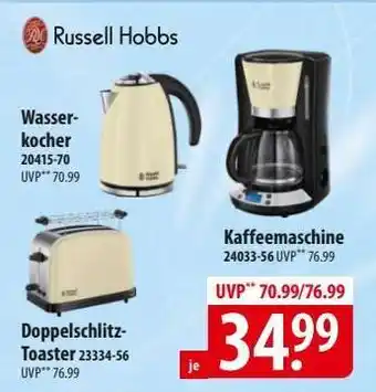 Famila Nord Ost Russell Hobbs Kaffeemaschine Angebot