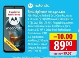 Famila Nord Ost Smartphone moto g05 64GB Angebot