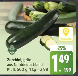 Edeka Zucchini, grün aus Norddeutschland Angebot