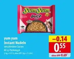 Famila Nord Ost YUM YUM Instant-Nudeln Angebot