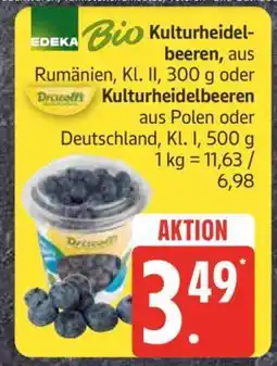 Edeka Bio Kulturheidelbeeren Angebot