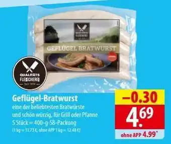 Famila Nord Ost Geflügel Bratwurst Angebot