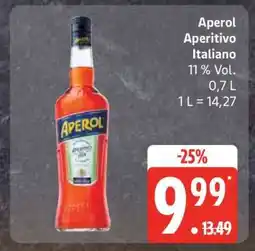 Edeka Aperol Aperitivo italiano Angebot