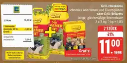 Edeka Grill-Holzkohle oder Grill-Briketts Angebot