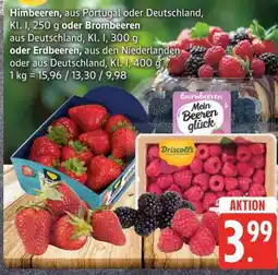 Edeka Himbeeren, Brombeeren oder Erdbeeren Angebot