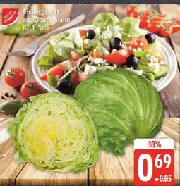Edeka Eisbergsalat Angebot