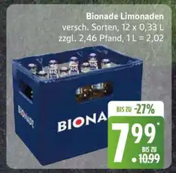 Edeka Bionade Limonaden Angebot