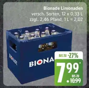 Edeka Bionade Limonaden Angebot