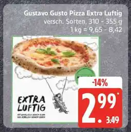 Edeka Gustavo Gusto Pizza Extra Luftig Angebot