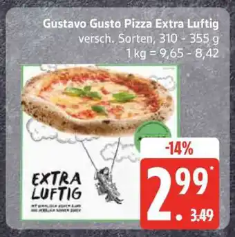 Edeka Gustavo Gusto Pizza Extra Luftig Angebot