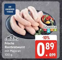 Edeka Frische Rostbratwurst mit Majoran Angebot