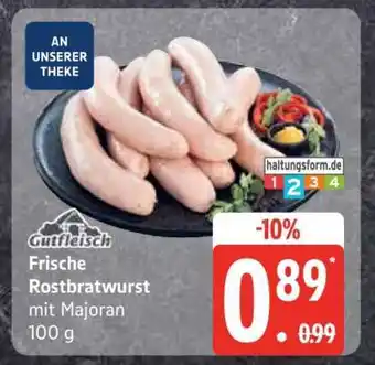 Edeka Frische Rostbratwurst mit Majoran Angebot