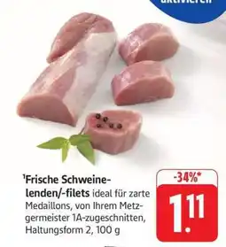 Edeka Frische Schweinelenden/-filets Angebot