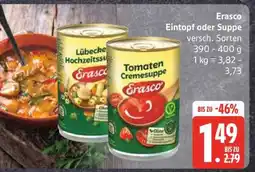 Edeka Erasco Eintopf oder Suppe Angebot