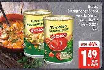 Edeka Erasco Eintopf oder Suppe Angebot