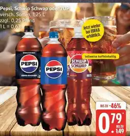 Edeka PEPSI, SCHWIP SCHWAP oder 7UP Angebot